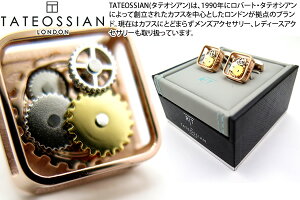 TATEOSSIAN ^eIVA SQUARE GEAR ROSE GOLD CUFFLINKS XNEFAMAJtXi[YS[hj yJtX{^@JtNXz