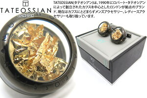 TATEOSSIAN ^eIVA UNIQUE PANORAMA PRECIOUS LEAF GUNMETAL & GOLD CUFFLINKS@j[N pm}vVX[tJtXiK^S[h0.006gj yJtX{^@JtNXz