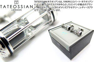 TATEOSSIAN ^eIVA UNIQUE SAND TIMER BLACK CUFFLINKS@j[NvJtXiubNj yJtX{^@JtNXz