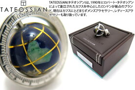 TATEOSSIAN タテオシアン SILVER GLOBE PINS　地球儀シルバーピンズ 【送料無料】【ラペルピン スタッズ】【ブランド】