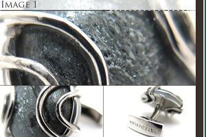 【期間限定ポイント10倍】TATEOSSIANタテオシアンSILVERSPECULARHEMATITECUFFLINKSスペキュラヘマタイトシルバーカフス世界限定42セット【タテオシアン正規取扱】【送料無料】【ブランド】