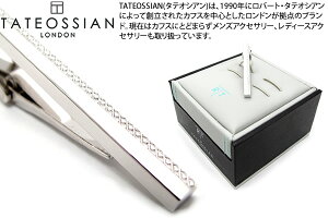 lN^Cs TATEOSSIAN ^eIVA GRID TIE CLIP RHODIUM(44mm) Obh^Co[(WE) ^CNbv uh Vv v[g j  肰Ȃ 킹₷  X[c rWl