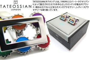 TATEOSSIAN ^eIVA MECHANICAL ROKU GEAR MULTICOLOUR CUFFLINKS@JjJ NMAJtXi}`J[jyJtX{^@JtNXz