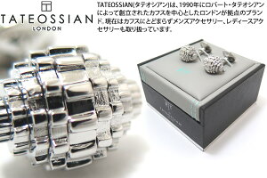 TATEOSSIAN ^eIVA MECHANICAL GEAR SPHERE RHODIUM CUFFLINKS@JjJ MAXtBAJtXiWEj