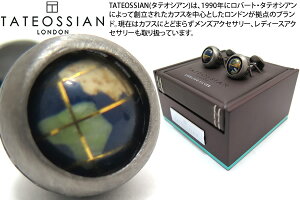 TATEOSSIAN ^eIVA SILVER NOVELTY GLOBE REVOLVE BLACK RHODIUM & LAPIS CUFFLINKS@mxeB nV{uVo[JtXiubNWEsXj yzyuhz