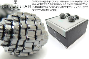 TATEOSSIAN ^eIVA MECHANICAL GEAR SPHERE GUNMETAL CUFFLINKS@JjJ MAXtBAJtXiK^j