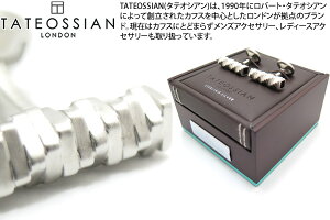 TATEOSSIAN ^eIVA SILVER FORMATION CYLINDER RHODIUM CUFFLINKS@tH[[VV_[Vo[JtXiWEj yzyuhz