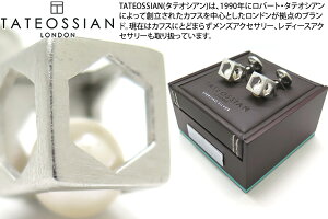 TATEOSSIAN ^eIVA SILVER PEARL HEX CUBE RHODIUM CUFFLINKS@p[wbNXL[uVo[JtXiWE yzyuhz