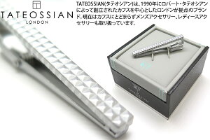 TATEOSSIAN ^eIVA DIAMOND GIZA RHODIUM TIE CLIP@_CAhMU^Co[iWEj ^Cs@^Co[@^CNbv