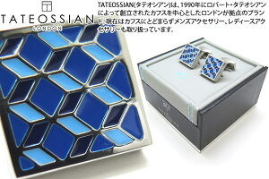 TATEOSSIAN ^eIVA ENAMEL GEOMETRIC ENAMEL BLUE CUFFLINKS@Gi WIgbNGiJtXiu[j yzyJtX{^@JtNXz