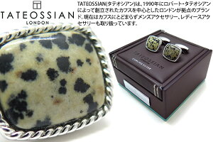 y2022AWfzTATEOSSIAN ^eIVA SILVER STONES OF THE WORLD CABLE JASPER DALMATION CUFFLINKS@Xg[Iu[h P[uWXp[Vo[JtXi_VAWXp[j