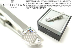 TATEOSSIAN タテオシアン PLAYING CARD PALLADIUM TIE CLIPS プレイングカードタイバー（パラジウム） タイピン　タイバー　タイクリップ