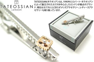 TATEOSSIAN ^eIVA ELEMENTS GEAR PALLADIUM TIE CLIPS@GgMA^Co[ipWEj ^Cs@^Co[@^CNbv