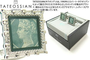 �y���Ԍ���|�C���g10�{�zTATEOSSIAN �^�e�I�V�A�� REGALIA VICTORIA PALLADIUM & GREEN STAMP CUFFLINKS�@���K���A�r�N�g���A�J�t�X�i�p���W�E��&�O���[���؎�j�y���������z