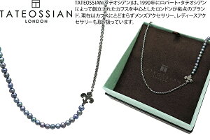 TATEOSSIAN ^eIVA IPANEMA FLEUR DE LIS BLACK PEARL NECKLACES@Cpl}lbNX it[hXE^j yzyuhz