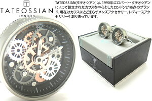 TATEOSSIAN ^eIVA MECHANICAL VINTAGE WATCH STAINLESS STEEL CUFFLINKS@JjJ re[WvJtXiXeXXeB[jyzyJtX{^@JtNXz