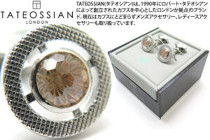 TATEOSSIAN ^eIVA HALO ROUND RHODIUM & CHAMPAGNE CZ CUFFLINKS@nEhJtXiWEVpCZjyzyJtX{^@JtNXzyuhz