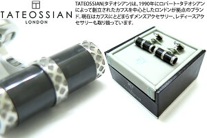 TATEOSSIAN ^eIVA REGALIA CYLINDER STAINLESS STEEL & BLACK CARBON FIBRE CUFFLINKS@KAV_[JtXiXeXubNJ[{t@Co[jyz