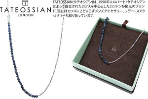 TATEOSSIAN �^�e�I�V�A�� IPANEMA FEATHER SODALITE NECKLACE�@�C�p �l�} �l�b�N���X �i�t�F�U�[�E�\�[�_���C�g�j�y���������z�y�u�����h�z