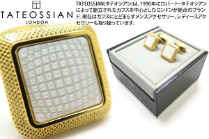 TATEOSSIAN ^eIVA BUSINESS SPAZIO SQUARE SEMI-PRECIOUS YELLOW GOLD & MOP CUFFLINKS@rWlX XpcBIXNEFAZ~vVXJtXiCG[S[hLjyJtX{^@JtNX