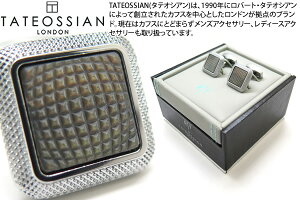 TATEOSSIAN ^eIVA BUSINESS SPAZIO SQUARE SEMI-PRECIOUS PALLADIUM & BLACK MOP CUFFLINKS@rWlX XpcBIXNEFAZ~vVXJtXipWELjyJtX{^@JtNXz