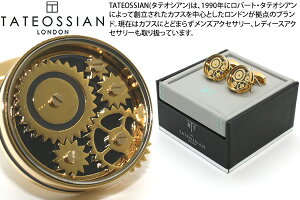 y2025AWfzTATEOSSIAN ^eIVA MECHANICAL CAROUSEL GEAR YELLOW GOLD & BLACK ENAMEL CUFFLINKS@JjJ J[ZMAJtXiCG[S[hubNjyJtX{^@JtNXz