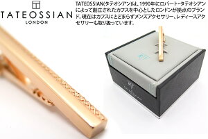lN^Cs TATEOSSIAN ^eIVA GRID ROSE GOLD TIE CLIP(44mm) Obh^Co[([YS[h) ^CNbv Vv v[g j ANZT[  肰Ȃ 킹₷  X