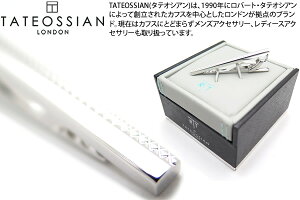 lN^Cs uh TATEOSSIAN ^eIVA GRID LONG PALLADIUM TIE CLIPS(53mm) Obh T O^Co[(pWE)^CNbv Vv j v[g ANZT[  킹₷ 