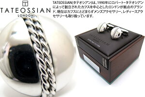 TATEOSSIAN ^eIVA SILVER ROYAL CABLE LENS CUFFLINKS CP[uYVo[JtX yzyuhz