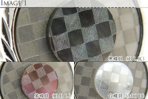 カフス【選べる3色】SCACCOSHELLCUFFLINKSスカッコシェルカフス【カフスボタンカフリンクス】【白蝶貝黒蝶貝】