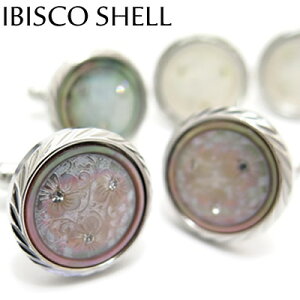 BASIC5000V[Y yIׂ3FzIBISCO SHELL CUFFLINKS CrXR VFJtX yJtX{^@JtNXzyL Lzyz ̓