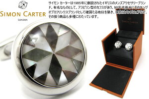 JtX uh SIMON CARTER TCJ[^[ KALEIDOSCOPE MOP/GREY MOP CUFFLINKS JChXR[vJtX(L×L)yJtX{^@JtNXz ̓