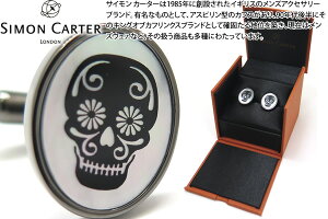 SIMON CARTER TCJ[^[ SIMON CARTER TCJ[^[ BLACK SKULL MOP CUFFLINKS ubNXJJtXiLjyJtX{^ JtNXz ̓