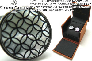 SIMON CARTER TCJ[^[ LATTICE MOP CUFFLINKS@eBXJtXiLjyJtX{^@JtNXz ̓