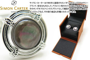SIMON CARTER TCJ[^[ LIFEBUOY BLACK MOP CUFFLINKS CtuCJtXiLjyJtX{^@JtNXz