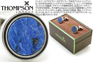 THOMPSON �g���v�\�� TH TAMBOR WHITE BRONZE & LAPIS CUFFLINKS �^���o�[�J�t�X�i�z���C�g�u�����Y&���s�X���Y���j�y�g���v�\�����K�戵�z�y���������z�y�J�t�X�{�^���@�J�t�����N�X�z�y�u�����h�z ��