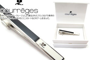 courreges �N���[�W�� BLACK & WHITE PARTITION TIE BAR �u���b�N���z���C�g�p�[�e�B�V�����^�C�o�[�y���[���֕s�z�^�C�o�[�@�^�C�s���@�^�C�N���b�v�y�u�����h�z ���̓�