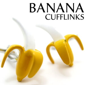 VALUE3500 BANANA CUFFLINKS�@�o�i�i�J�t�X�y�J�t�X�{�^���@�J�t�����N�X�z ���̓�
