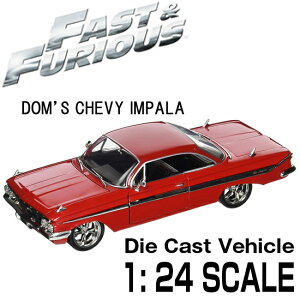 ���C���h�X�s�[�h �~�j�J�[1/24 �_�C�L���X�g Dom's CHEVY IMPALA/98426�yJadatoys�z