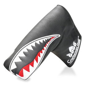 CRAFTSMANクラフトマン　ゴルフパターカバー　ピンタイプ　ヘッドカバー　ブレード用　マグネット式　サメ　送料無料