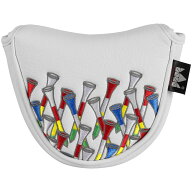 Craftsman Golf パターカバー ヘッドカバー 高級レザー マグネット開閉 　マレット シンプル　オシャレ　…
