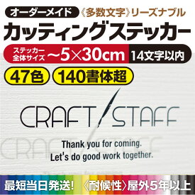 プロがつくる! カッティングステッカー 《図案確認無料》 【最短当日発送OK】 カッティングシート 文字シール 切り文字 看板文字 屋外耐候5年以上 オーダーメイド 防水 車 看板 店舗 看板補修 貼り換え DIY ポスト アルファベット 数字 カナ ひらがな かっこいい 応援グッズ
