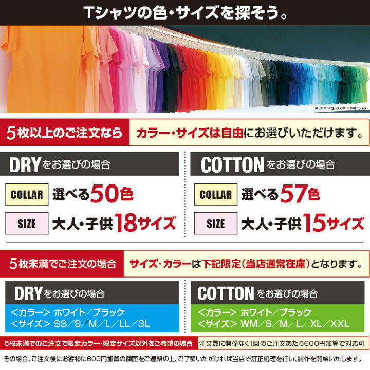 楽天市場】《テスト値下げ開始!》 オリジナルTシャツ 【両面プリント  
