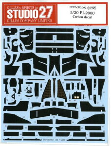 1/20 F1-2000 carbon decal (T1/20 F1-2000 Ή)