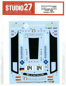 1/24 Mercedes SLS GT3 hHTPh #84 Nogaro 2014 (F1/24 Ή)