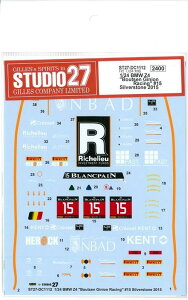 1/24 BMW Z4 "Boutsen Ginion Racing"15 Silverstne 2015 (F1/24 BMW Z4Ήj