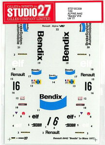 1/24 ALPINE A442"BENDIX "LM'77