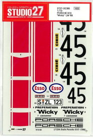 1/12 PORSCHE 91 0"WICKY" LM'68