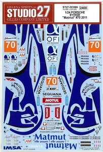 1/24 PORSCHE 911 RSR "Matmut" #70 2011 (F1/24Ήj