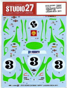1/24 Porsche Cayman "HIPPY" #3 LAGUNA SECA 2011 iF1/24Ήj